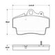 thumbnail image 1 of Pastillas Freno Para Auto 500.07370, 1 of 3