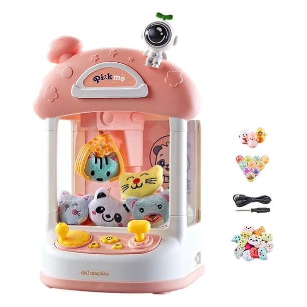 Máquina expendedora electrónica de para niños, juguetes, regalos de cumpleaños, emocionantes dos modos de fuente de alimentación, dispensador , rosa 20 muñecas