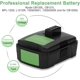 thumbnail image 3 of Cargador de Batería Hanaix 12V 3Ah para Ryobi CB120L CB121L, 3 of 7
