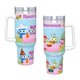 thumbnail image 4 of Aventura con los Choopies Vaso aislado de acero inoxidable con asa, diseño temático, regalo para familia, amigos y fans; incluye pajita y encaja en el portavasos estándar, 40 oz, 4 of 6