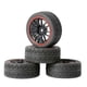 thumbnail image 5 of Paquete De 4 Neumáticos De Goma De 65 Mm Para WLtoys 144001 124018 On/Off Road Car Accs I, 5 of 5
