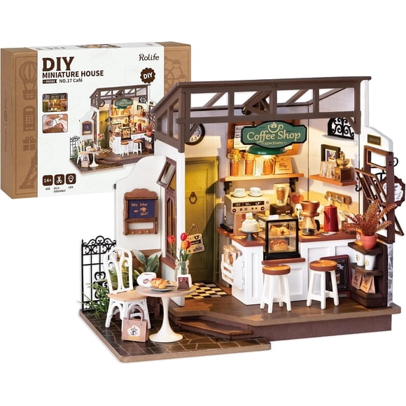 Kit Casa Miniatura Rolife Catherines Living 284 Piezas LED