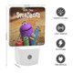 thumbnail image 2 of Pregunta a los StoryBots Luz nocturna LED con sensor de anochecer a amanecer para dormitorio, baño, pasillo, escaleras - Lámpara LED nocturna de enchufe, 0.5W - 1 pieza, 2 of 6