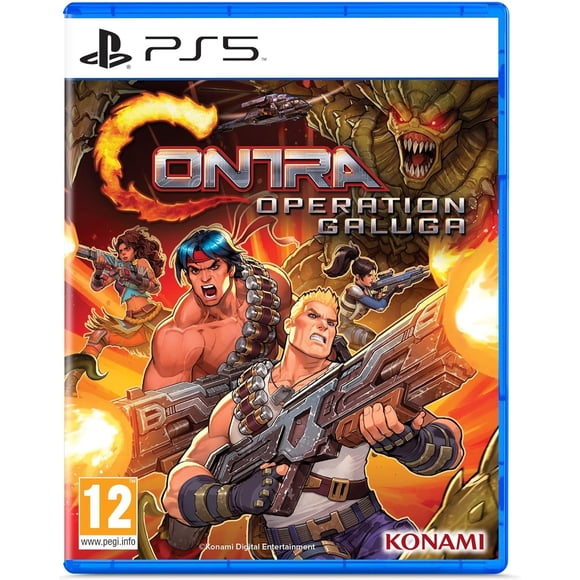 Juego Konami Contra Operación Galuga PS5 PAL Reino Unido UE