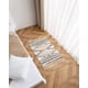 thumbnail image 5 of Alfombra de Lino Bajada de Cama estilo Boho medida 60 cm x 90 cm, 5 of 6