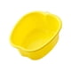 thumbnail image 2 of Ba?era De Pie, Ba?era De Pie Portátil De Plástico Grande, Lavabo De SPA Para U?as De Los Pies Y Tobillos, Amarillo, 2 of 5