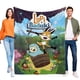 thumbnail image 1 of Lupi y Baduki anti-pilling, suave, ligera, esponjosa y acogedora de lujo para hogar y cocina – Perfecta para niños y adultos,150X200cm, 1 of 6