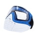 thumbnail image 5 of Máscara De Esgrima Máscara De Espada Máscara De Entrenador De Esgrima Para Entrenamiento Cosplay Azul Blanco, 5 of 5