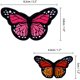 thumbnail image 3 of Applique de tela AUGSUN 40 piezas mariposa para planchar, 3 of 7
