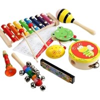 Genérica - Juego Kit Musical 8 Instrumentos Para Niños Y Niñas