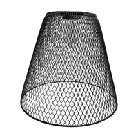 Ioensy - Pantalla De Lámpara Colgante Cubierta De Bombilla Práctica Para Casa De Campo Comedor Hogar Negro