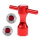 thumbnail image 4 of Pesos Personalizados De Golf De 2 Piezas + Llave Para Putters Scotty Cameron 20G Rojo, 4 of 5