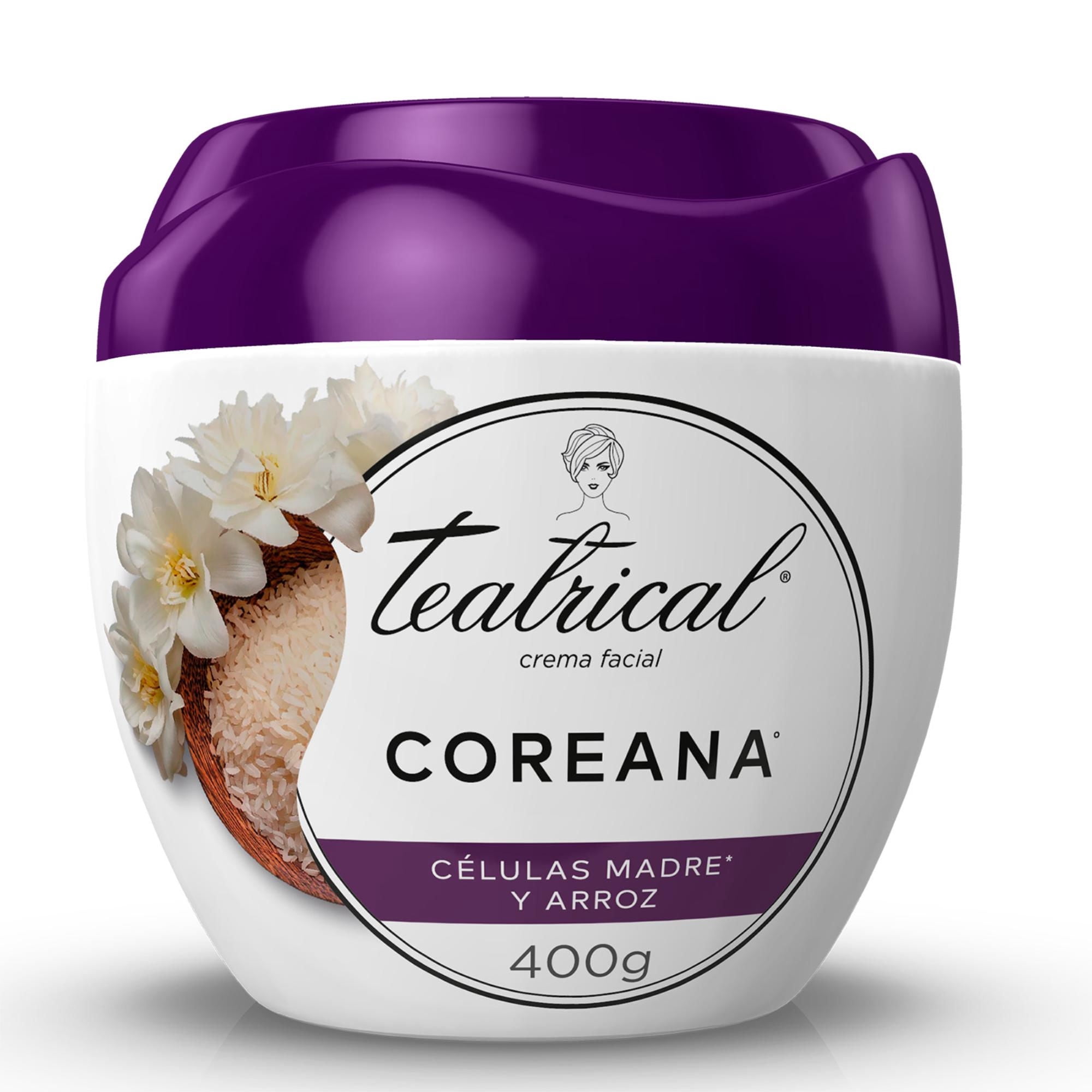 Crema Facial Piel Coreana 400 g Teatrical