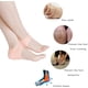 thumbnail image 2 of 4 pares de calcetines de gel de silicona para talón, protectores de talón con almohadillas de silicona, fundas para talón, copas para talón, funda de gel de silicona para talón, protector de talón de, 2 of 6