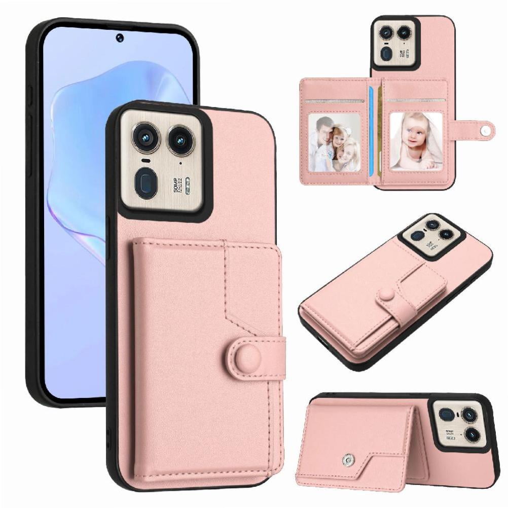 Foxdock Funda Para Motorola Moto X50 Ultra Con Bloqueo Rfid - Diseño Elegante Con Cierre De Botón