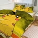 thumbnail image 1 of Pik_achu Print Bedding Set Pattern Duvet Cove Set 3 Pieces 1 Quilt Cover And 2 Pillowcases for Women Men Teens, 1 of 5