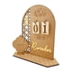thumbnail image 5 of Calendario De Ramadán De Madera Calendario De Adviento Colgante Decoración Del Hogar Adornos Linterna, 5 of 5