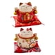 thumbnail image 2 of 2x Maneki Neko Good Luck Cat Piggy Bank Ornament Fortune Kawaii, 2 of 5