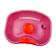 thumbnail image 1 of Lavabo de cabecera con manguera portátil con cojín para la cabeza, bañera de lavado a contracorriente para dormitorio, hogar, discapacitados, postrado Rosa, 1 of 5