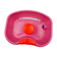 Magideal - Lavabo De Cabecera Con Manguera Portátil Con Cojín Para La Cabeza, Bañera De Lavado A Contracorriente Para Dormitorio, Hogar, Discapacitados, Postrado Rosa