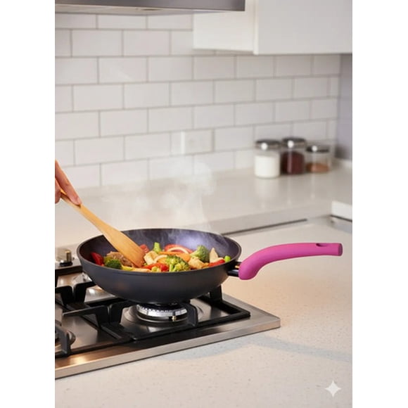Wok Antiadherente  Cherry Vitta 28cm