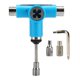 thumbnail image 4 of Multi Skateboard Scooter Patín De Ruedas Longboard T Forma De Herramienta Llave Azul, 4 of 5