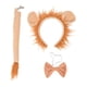 thumbnail image 2 of Animal Lion Tail Ears Costume Set Halloween Cosplay Holiday Bow Tie Diadema, 2 of 3