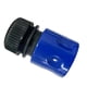 thumbnail image 2 of Conector Rápido De Manguera De Jardín De 1/2 Pulgadas, Resistente Para Jardinería, Césped, Riego De Plantas, Azul Y Negro, 2 of 5