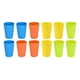 thumbnail image 1 of 12 Set De Vasos Vasos Plastico Vasos Reutilizables De Fiesta Multicolor, 1 of 10