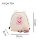 thumbnail image 1 of Canvas Baby Backpacks Kindergarten School Bag Bear Bunny Korean Anti-lost Kids Bags for Girls Boys Children Backpacks for Travel, 1 of 3
