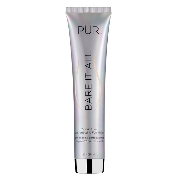 Base PÜR Bare It All 4 en 1 para perfeccionar la piel, 45 ml