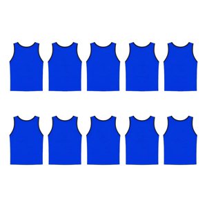 Linea Sport - Pack X10 Chalecos Deportivo De Malla Peto Calado Cerrado Niños