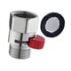 thumbnail image 5 of Válvula de Cierre Del Cabezal de Ducha,Válvula de Control de Flujo de Ducha,Accesorios de Ducha,Regulador de Presión de Agua Accesorios de Baño 1/2" C Rojo, 5 of 5