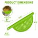 thumbnail image 4 of Colador de Cocina de Plástico Handy Housewares para Olla 23 cm, 4 of 5