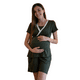 thumbnail image 1 of Pijama Maternal y Lactancia Oliva XXL, 1 of 5