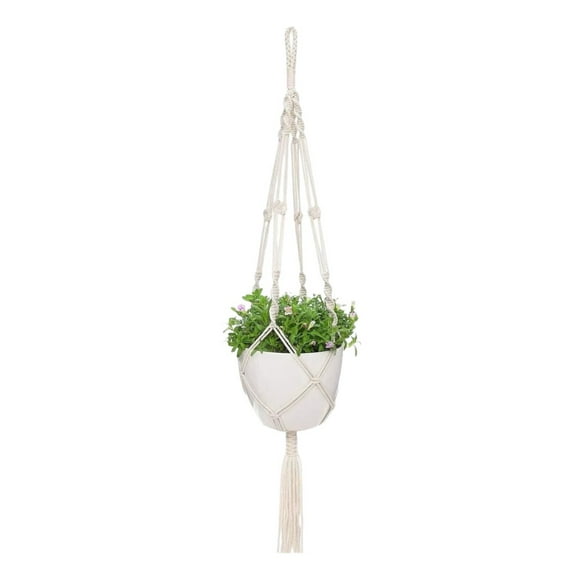 Colgante para plantas macramé
