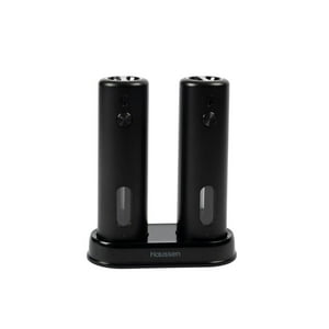 Molinillo Eléctrico Salero Sal Pimienta Haussen Con Luz Led