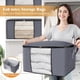 thumbnail image 2 of Bolsa Almacenaje Fab totes 6 Pack 60L Ropa Plegable Gris, 2 of 3