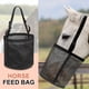 thumbnail image 5 of Bolsa de Alimentación para Caballos, Bolsas de Heno Tipo Bozal con Correa Ajustable, Malla de Nylon, Fondo Impermeable, 5 of 7