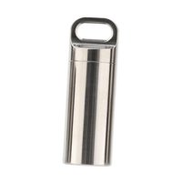 Ioensy - Pastillero Portátil, Bote, Pastillero Pequeño Duradero Para Bolsillo Camping M