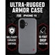 thumbnail image 2 of Funda Gadget Guard iPhone 16 MagSafe Trek Gris, 2 of 9