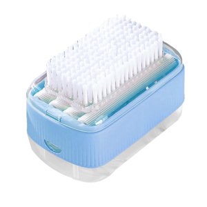 Magideal - Caja De Espuma De Almacenamiento De Limpieza De Jabón, Caja De Lavandería De Espuma De Jabón, Caja De Almacenamiento De Burbujas De Lavado A Mano Con Azul