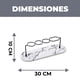 thumbnail image 2 of Soporte Porta Cepillos Pasta Dental Absorbente Diatomita Blanco, 2 of 9