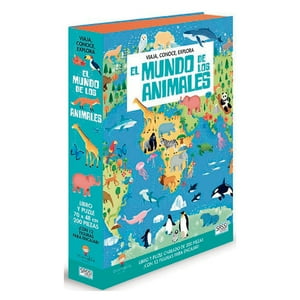 Manolito Books - Libro Y Puzzle El Mundo De Los Animales