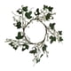 thumbnail image 3 of Pequeña Corona De Velas Navideñas Corona Navideña Para Invierno Oficina Interior Diámetro Interior 13 Cm Blanco Verde, 3 of 4