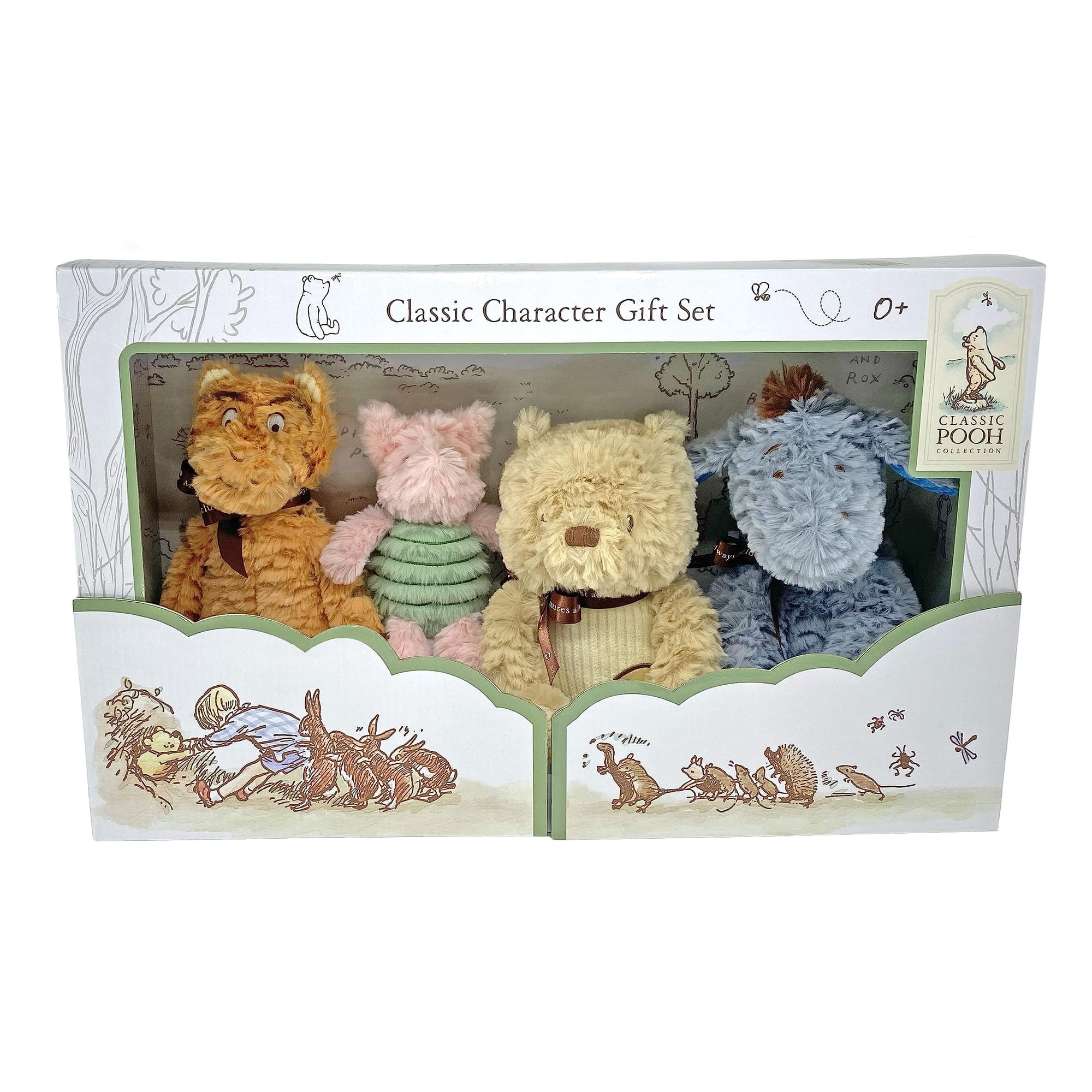 Set De Coleccionista De Peluche Kids Preferred Disney Baby Winnie Pooh