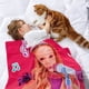 thumbnail image 2 of Like Nastya anti-pilling, suave, ligera, esponjosa y acogedora de lujo para hogar y cocina – Perfecta para niños y adultos,100X130cm, 2 of 6