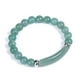 thumbnail image 1 of 1pc Healing Stone Bracelet, Natural GemstoneTiger Stone Powder Crystal Rough Bracelet, Beads Chakra Crystal Energy Heart Charm Bracelet, Handmade Jewelry, 1 of 5