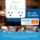 thumbnail image 2 of Convertidor Ceptics 2000 W 220 V a 110 V 6‑en‑1, 2 of 9