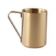 thumbnail image 1 of Taza Acero Inoxidable Con Asa Robusta Dorado 280ml, 1 of 3